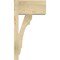 Ekena Millwork Olympic Block Rough Sawn Outlooker, Douglas Fir, 8"W x 14"D x 26"H OUT08X14X26OLY05RDF - alternate 4